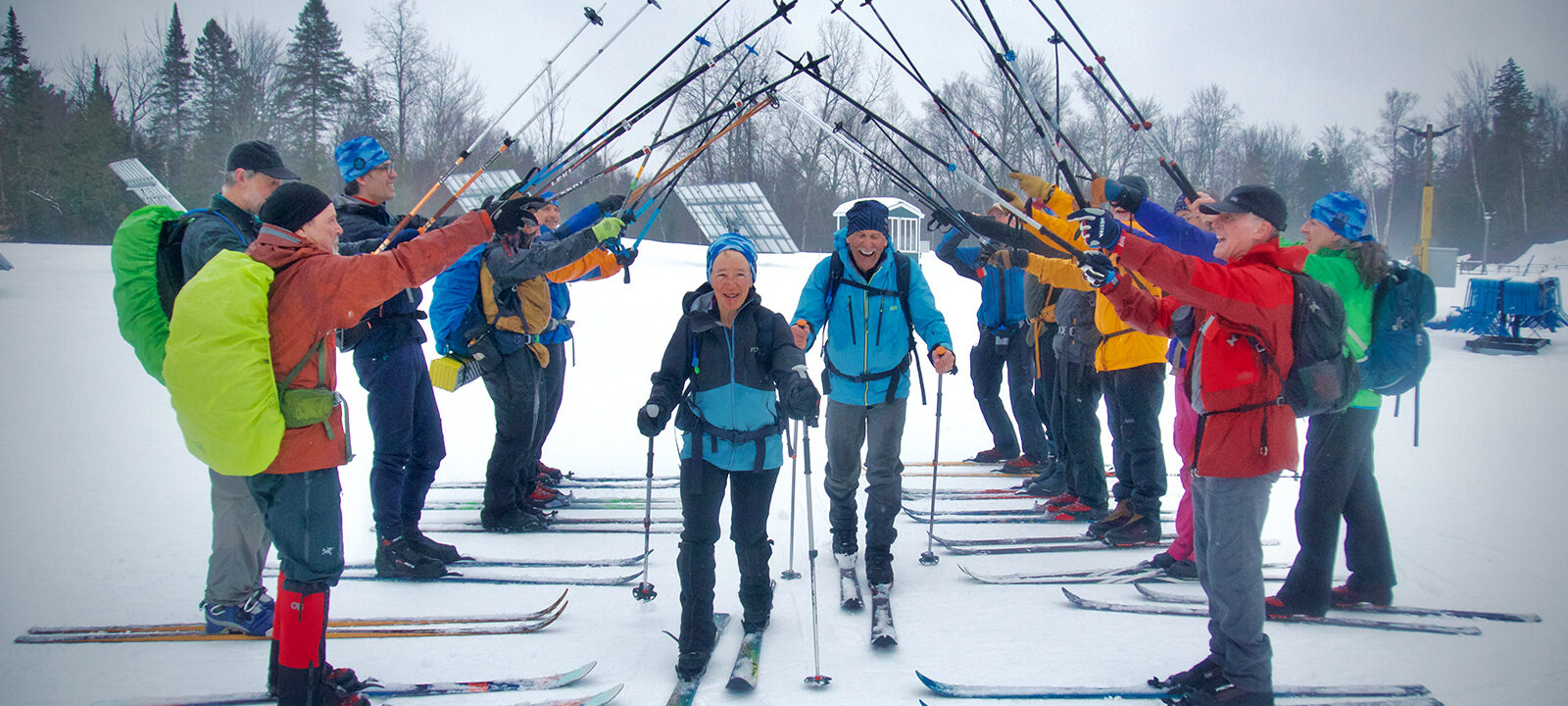 George and Sarah, our newest end-to-enders