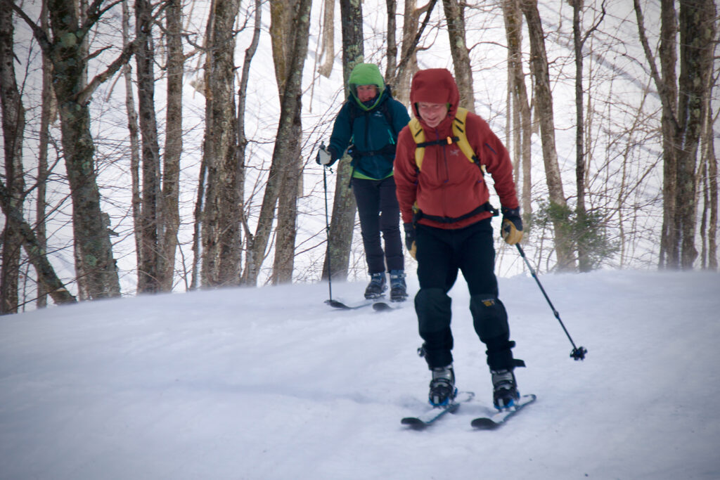 Carol and Neil in the notch