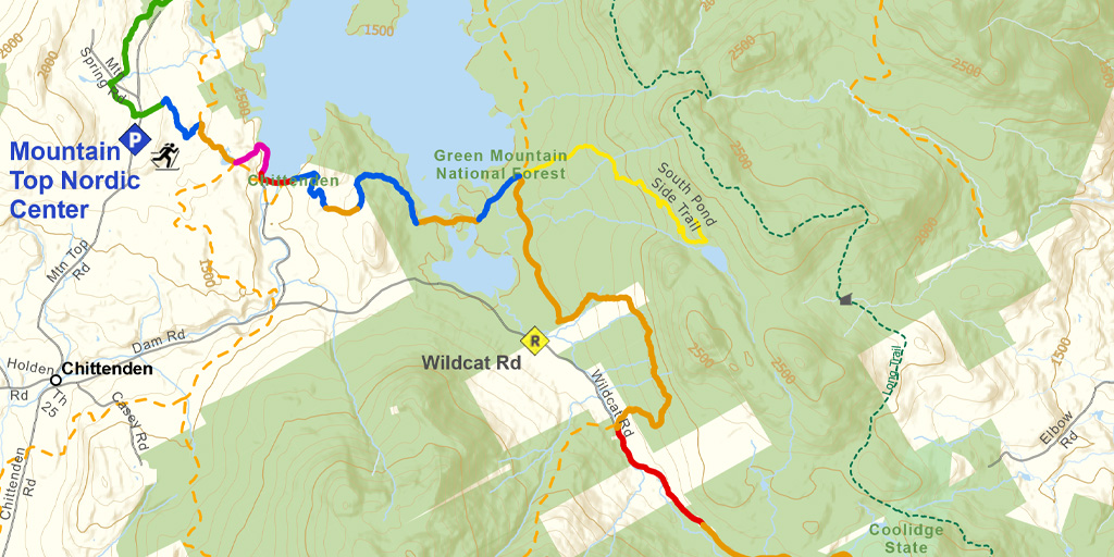 Section 13 Route 4 to Mountain Top Catamount Trail Association